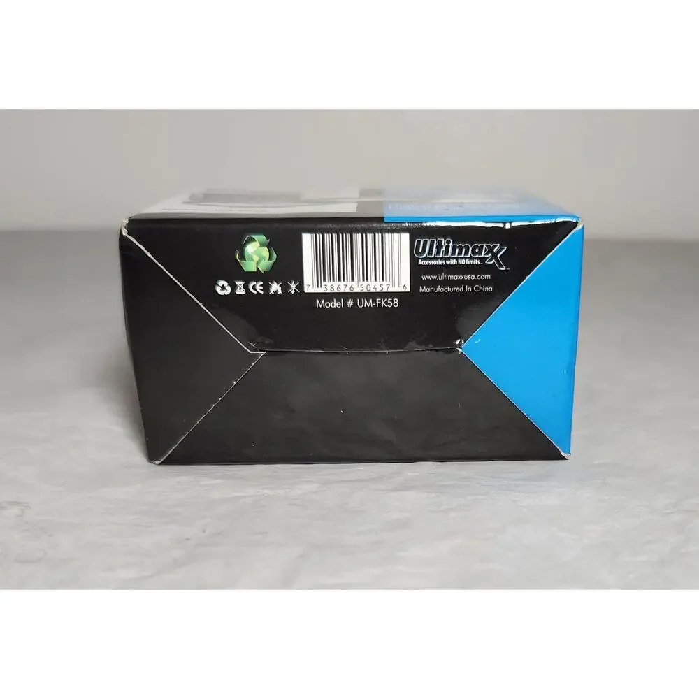 Ultimaxx 58MM 3PC HD Professional Filter Kit Studio Series Open Box
